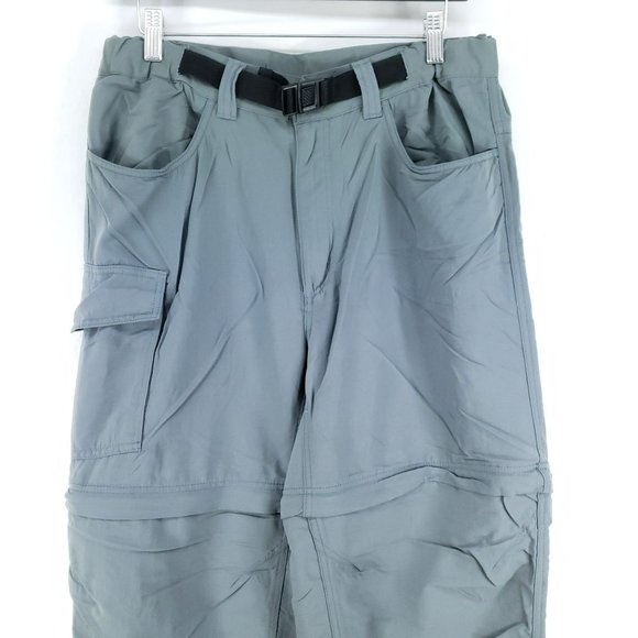 Quest Light Weight Convertible Pants Men's Sz Medium Gray - Picture 2 of 7